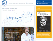Tablet Screenshot of buchmedia.at
